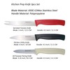 Paring Knife Set, MATTSTONE HILL Kitchen Prep Knife Set -