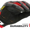 Mechanix Wear - M-Pact Work Gloves (Small, Black/Red)