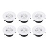 PATIKIL 4 Inch Round Air Vent Cover, 6 Pack ABS