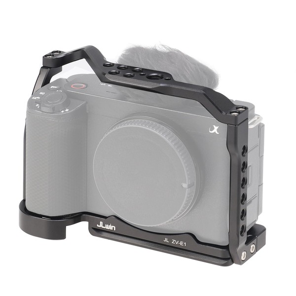 FOTGA Camera Cage for Sony ZV-E1 Camera, Aluminium Video Vlogging