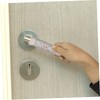 TEHAUX Fabric Door Handle Covers 2pcs Fridge Handle Protectors Lace