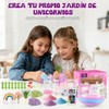 BYHANG - Kit de Contenedor transparente Iluminado Ninos, Manualidades para