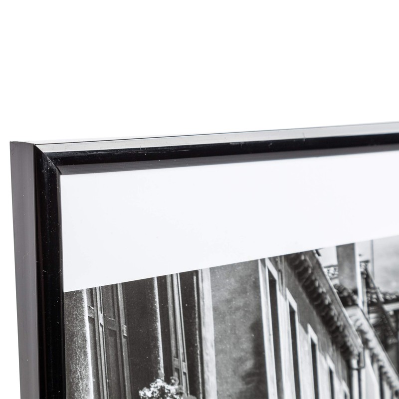 A4MARBLKNG Black Backloader A4 Certificate/Photo/Picture Frame Non Glass