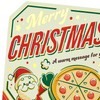 Sanrio JX 12-4 108006 Christmas Greeting Card, Message Card, Pizza