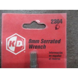 KD K&D 2304 8MM SERRATED WRENCH