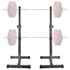 Adjustable Squat Rack Standard 550LBS Capacity 40-66 Inch Solid Steel