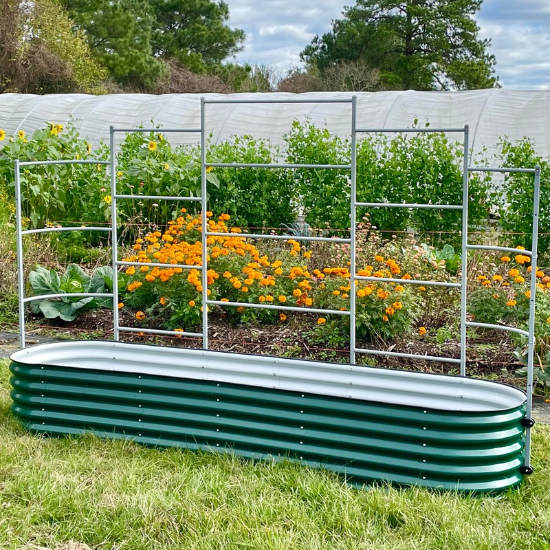 Vego Garden Modular Wall Trellis System, Triple Section 3.5' Long