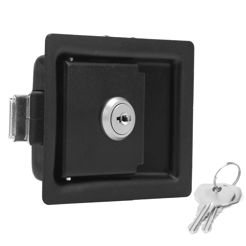 RV Door Lock with 2‑Key Universal for Motorhomes Power Distribution