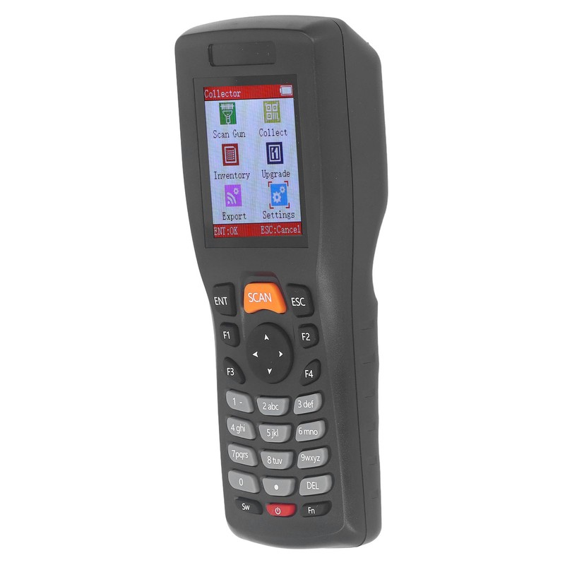 1D Barcode Scanner 2.4GHZ Wireless Data Collector Portable Inventory Scanner