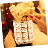 Baluue Cosmetics Brush Holder Make up Brush Holder Red Sparkly