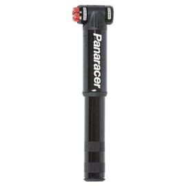 Panaracer BMP-22AEZ-B Portable One-Touch Pump for Schrader and Presta Valves, Black