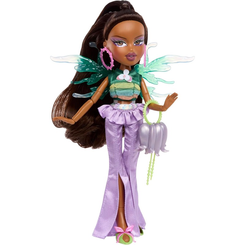 Bratz, Fashion Pixiez Reimagined Doll Sasha, Muñeca de Moda para