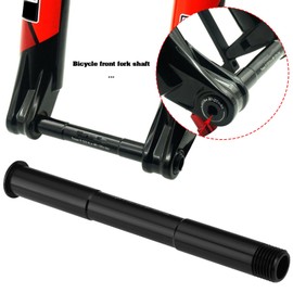 ECSiNG Bicycle Thru Axle Thread Pitch M15 x 1.5 Bicycle Front Fork Shaft Compatible with Rockshox Forks Compatible with Forks with 100 mm x 15 mm Non-Boost Dropouts