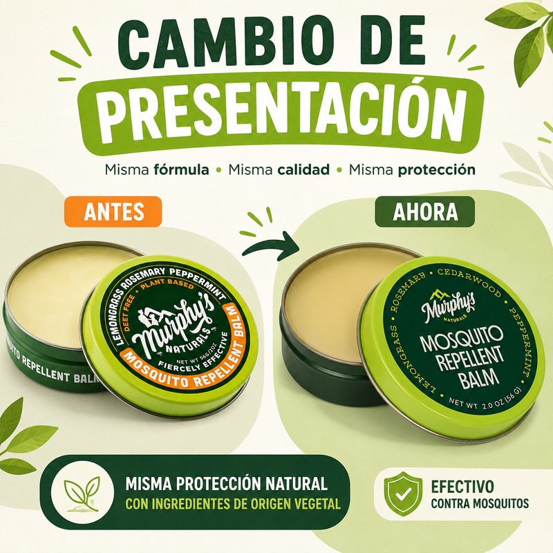 Murphys Naturals Bálsamo Repelente De Mosquitos, A Base De P