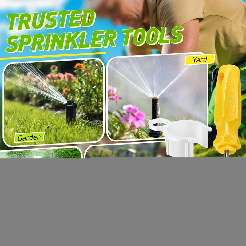 Gulfmew 7 Pack Sprinkler Head Tool Kit Compatible with Hunter