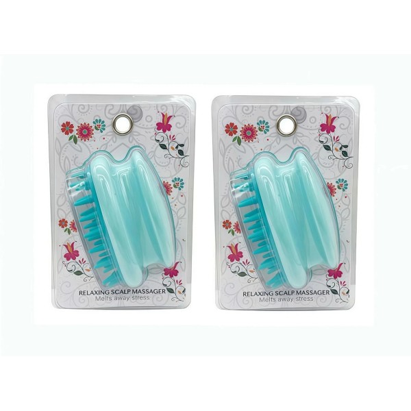 Lifestyle Products Scalp Massager with Ergonomic Handle 2 Pack