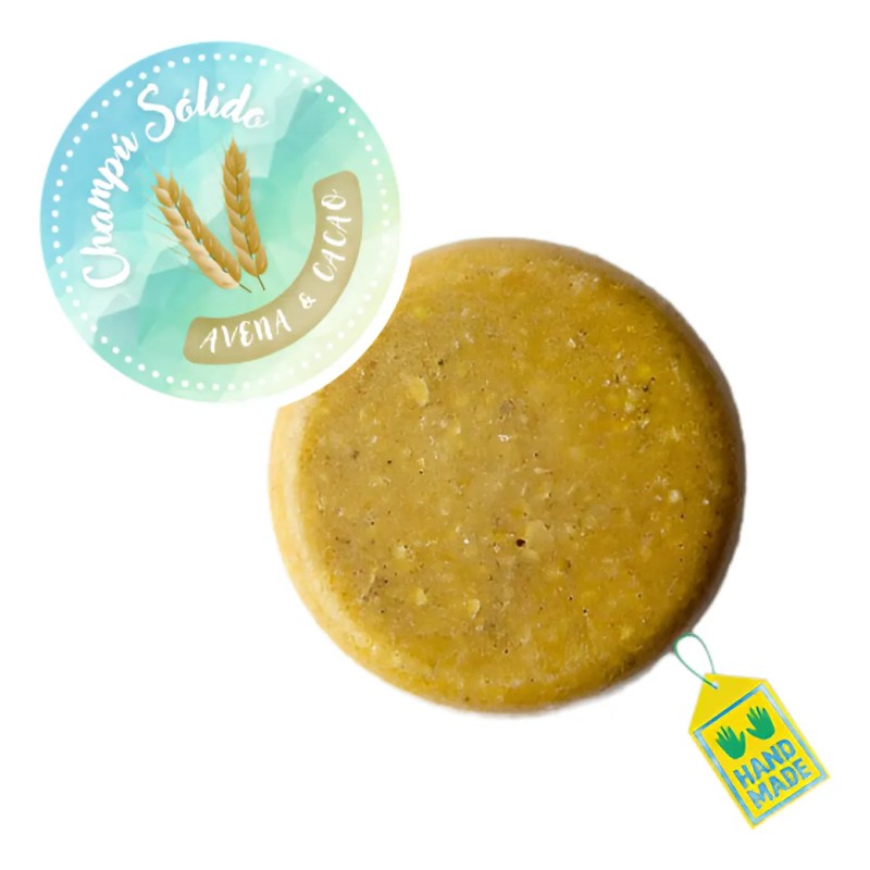 Shampoo Sólido Orgánico En Barra Biodegradable 50g
