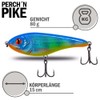 Jerkbait Pike I 15 cm, 80 g Slow Sinking for