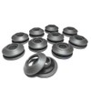 AWAPRO Eyelets Set – Pack of 10 Grey for Tarpaulins