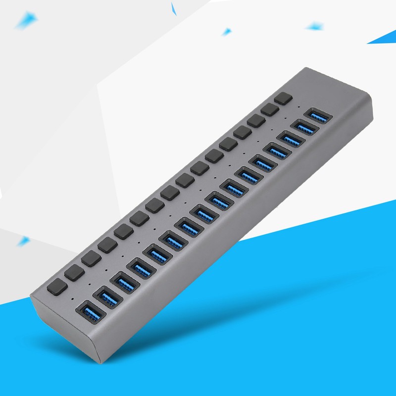 USB3.0 Hub 16 Ports Stable High Speed Data Transmission 5Gbps