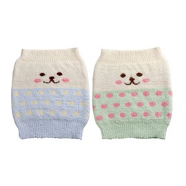 Rose Junior Stomach Band Set of 2 Thermal Stomach Wrap, Cold Protection, Warm, Waist Supporter, For Autumn and Winter, Warm, blue/green