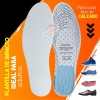 J.H. Company Plantillas Acolchonado Anti Impacto Ajustable Zapatos 9910