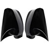 RAGBUSCLE 1 Pair ABS Wing Mirror Housing Covers, Left Right