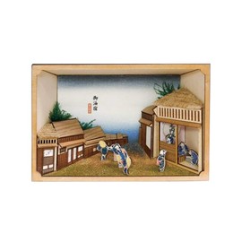 Woody Joe Tokaido Fifty-Three Stations Series, Goyushuku, Wooden Model, Non-scale, Assembly Kit