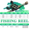 One Bass Fishing Rods Combos, 30-Ton Carbon Fiber Blanks Casting