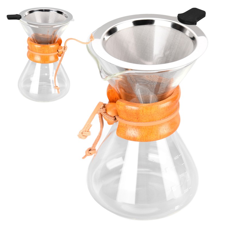 Coffee Pot Glass Coffee Kettle Pour Over Coffee Maker Simple