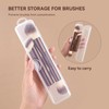 Foundation Makeup Brushes, MAGEFY 2Pcs Double Ended Makeup Brush Foundation
