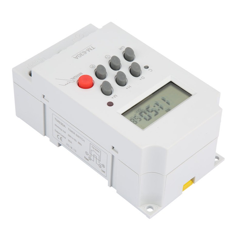 TM630A AC220V Mini LCD Digital Microcomputer Control Power Timer Switch(AC220V)