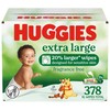 Huggies Extra Large Baby Wipes, Unscented, 9 Flip-Top Packs, 378