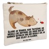 Mr. & Mrs. Panda Dog Ladybird Makeup Bag, White, Hand