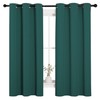 NICETOWN Thermal Insulated Solid Grommet Blackout Curtains/Drapes/Panels for Dining Room