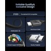 Silkland 80Gbps USB 4 for Thunderbolt 5 Cable 1.6FT, up