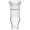 Chemglass CG-1318-10 Glass Rotary Evaporator Vial Adapter, 24/40 Joint