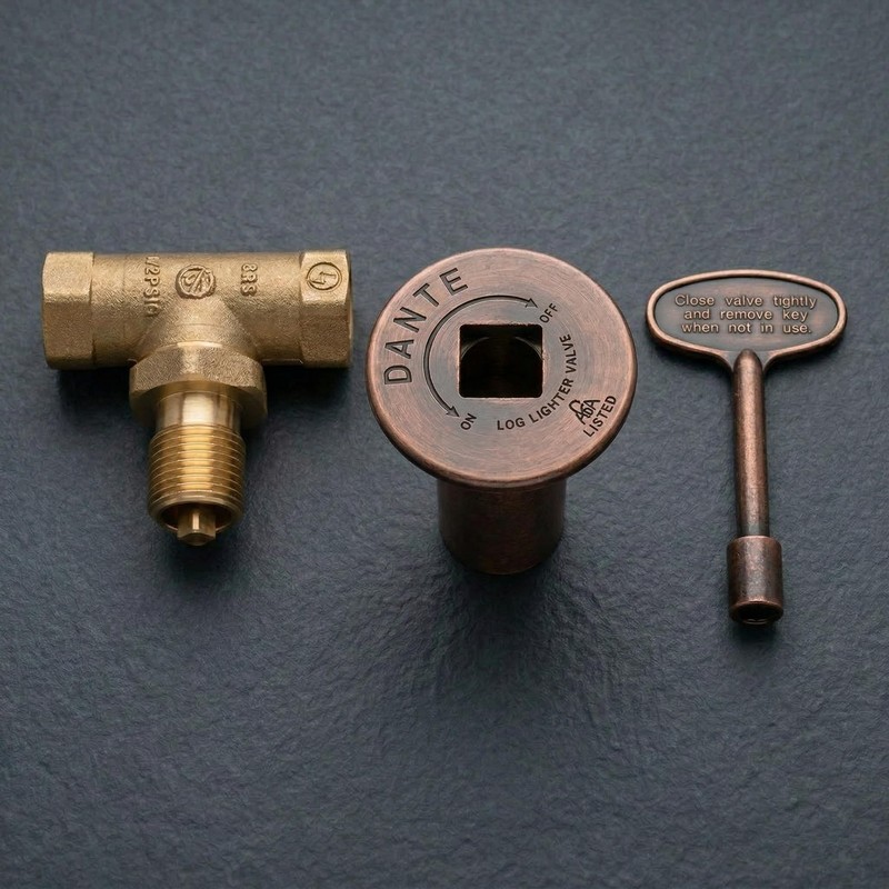 Fire Pit Gas Valve Kit | 1/2" NPT | CSA