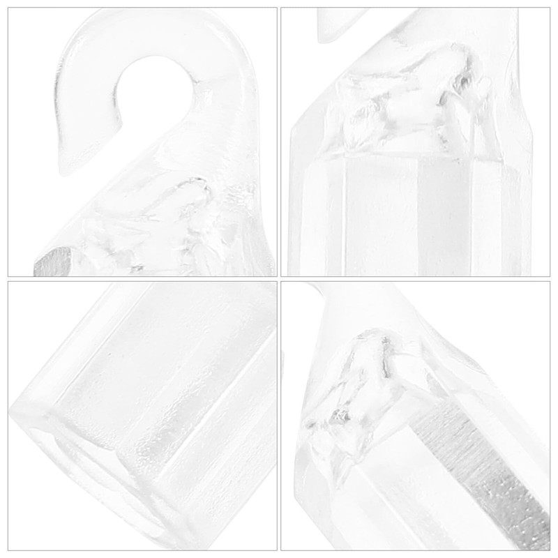 Holibanna Pack of 10 Hook Connectors, Rod Cap, Rod Tip,