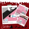 2-Day Shipping 5-Day Delivery 10x13 Inch Light Pink Christmas Poly