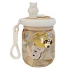 800ml Cute Water Cup with Lid and Straw Plastic Portable