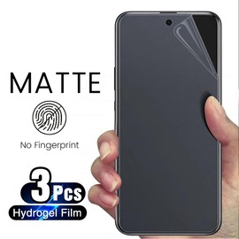 SRSRROP 3x Matte Screen Protectors for Realme GT 6 / Realme GT 6T (6.78 inches), Anti-Glare Matte Screen Protector, Anti-Fingerprint Screen Protector