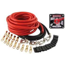 QUICKCAR RACING PRODUCTS #57-014 Battery Cable Kit 4 Gauge w/ MDS