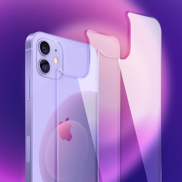 Shacoryze Shacoryze Back Screen Protector for iPhone 12 [2-Pack], Rear