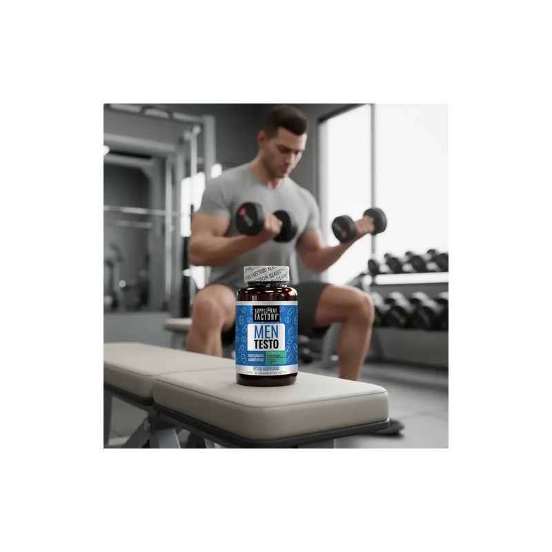 Men Testo, 100 Cápsulas, Calidad Premium