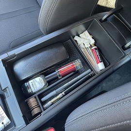 TACORBO Center Console Organizer Compatible with 2021 2022 2023 2024 2025 Kia K5 GT Line Accessories, K5 LXS FWD/GT-Line FWD/GT-Line AWD/EX/GTArmrest Insert Tray Secondary Storage Box, Black