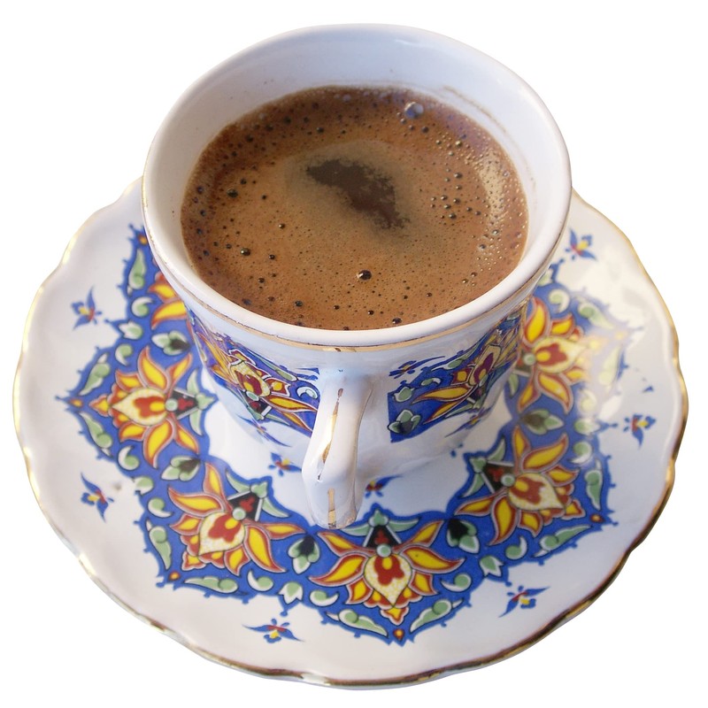 Nektar Greek Coffee Traditional Blend 200g with a Boiling Pot