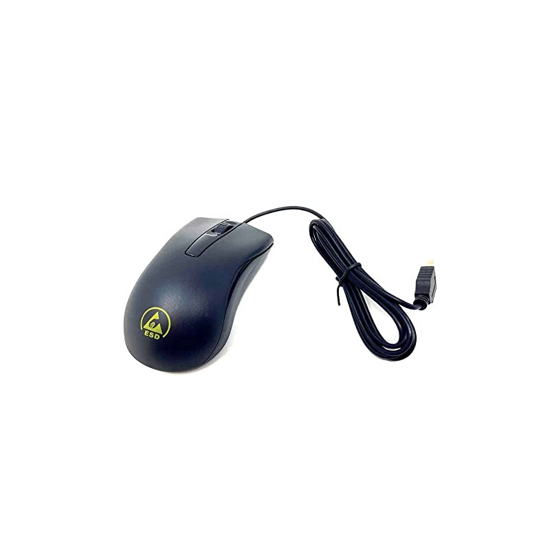 ESD-Safe Mouse Made with Anti-Static Plastic for Use in Static