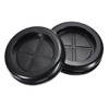QUARKZMAN Rubber Sleeve Round Mounted on Both Sides, Diameter 40