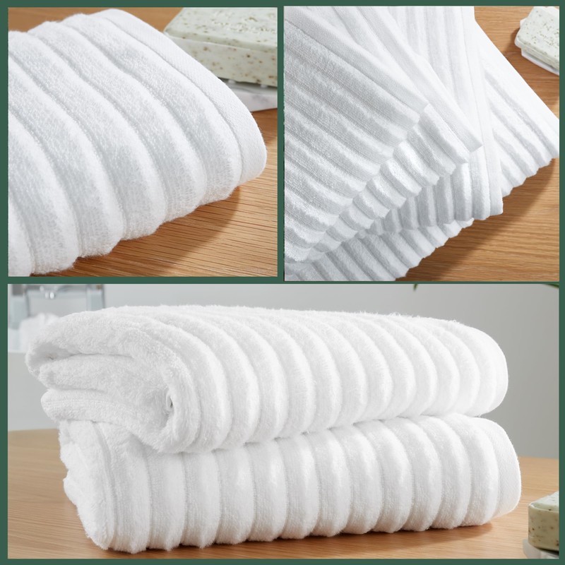 Towelogy Bamboo Hand Towels 2-Pack 50x80 cm Premium Quality Soft